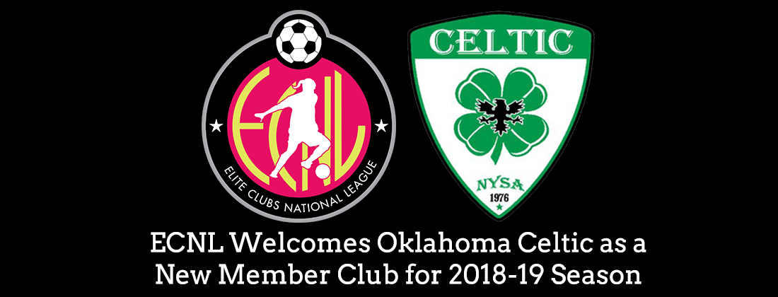 Oklahoma Celtic Accepted into the Boys and Girls ECNL