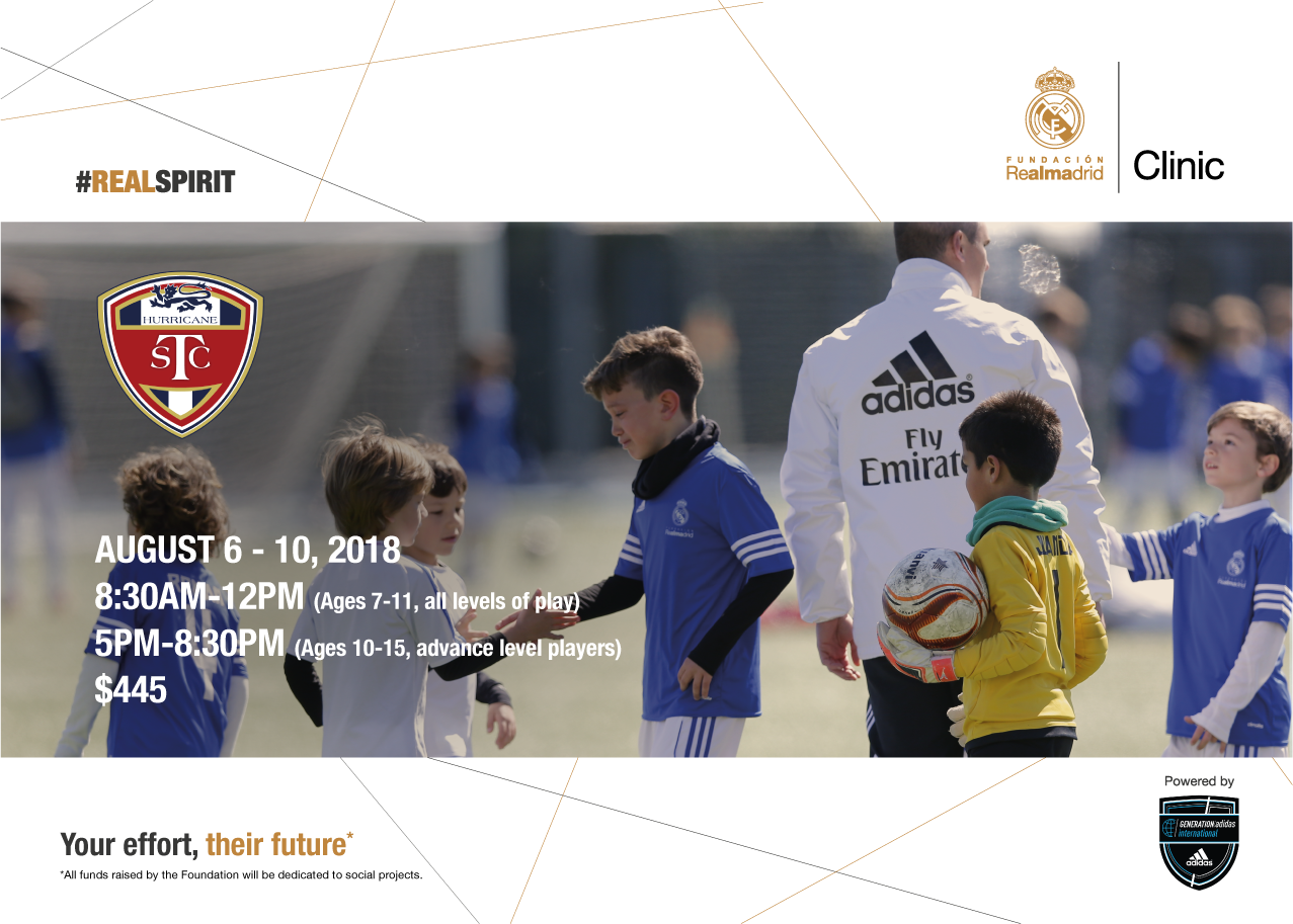 Real Madrid Foundation Training Program - Summer 2018