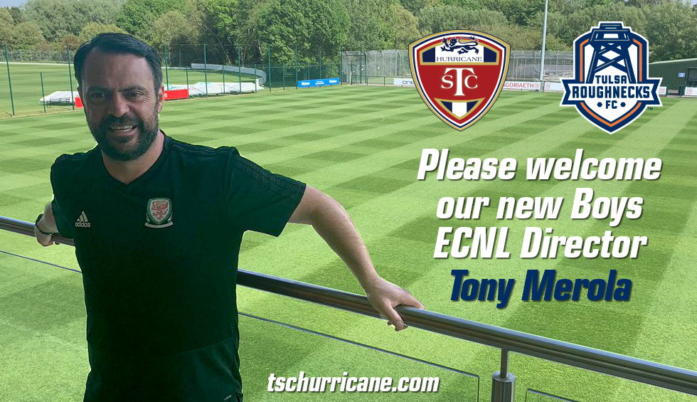 TSC Hurricane Announces Tony Merola from Solar to ECNL Boys Staff